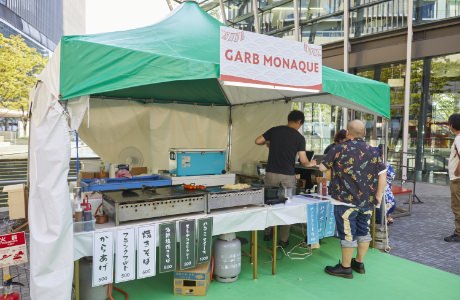 GARB MONAQUE屋台のイメージ
