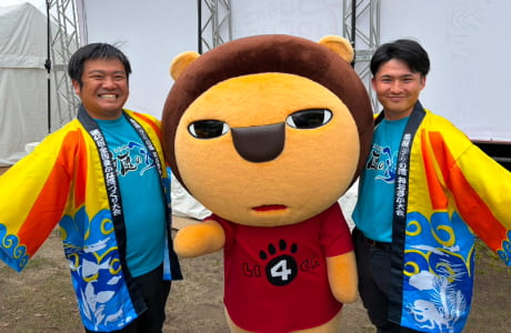 らいよんチャンと写真のイメージ